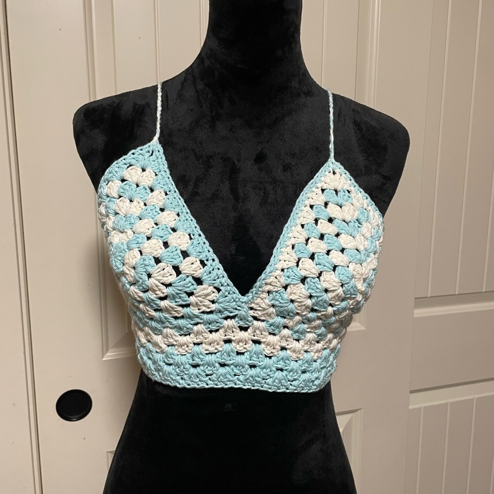 Crochet crop top